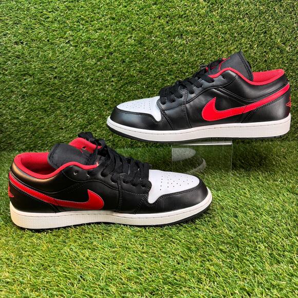 Jordan 1 Low White Toe Size 13 553558-063 - Picture 6 of 11